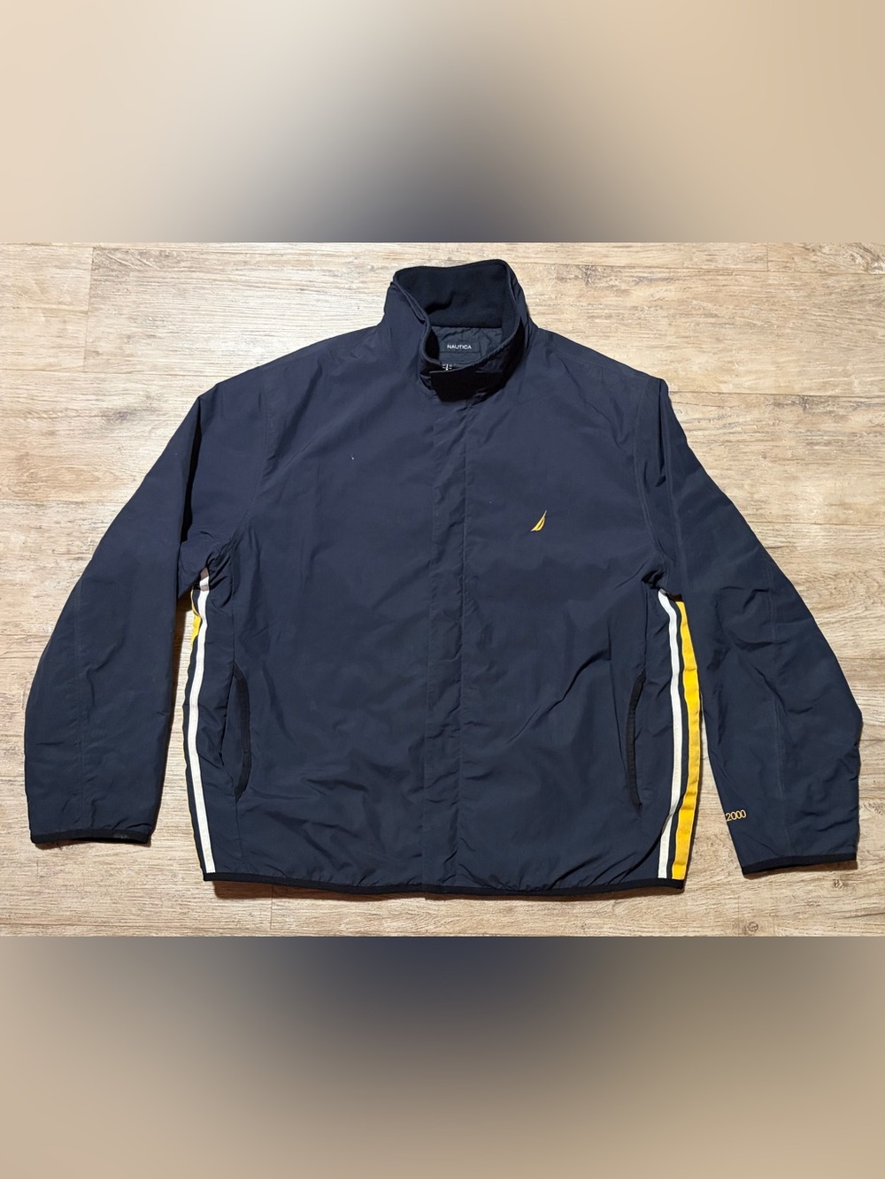 Mens Vintage Nautica NX2000 Windbreaker Jacket Performance Line